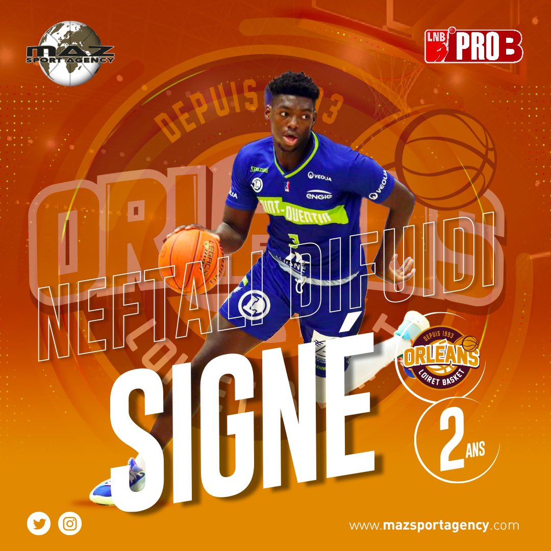 🚨Neftali Difuidi <a href="/nefta35021691/">iam_neftadfd</a> sera de retour à <a href="/OLB45/">OrléansLoiretBasket</a>, après son prêt à <a href="/SQBB_Officiel/">Saint-Quentin Basket Ball</a> cette saison ! #ProB #LNB