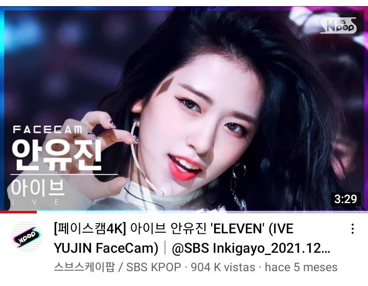 allforayj's tweet photo. FANCAM: 
esta es la fancam de yujin que deben reproducir ya que está cerca del millón https://t.co/V7IhwTRfeV