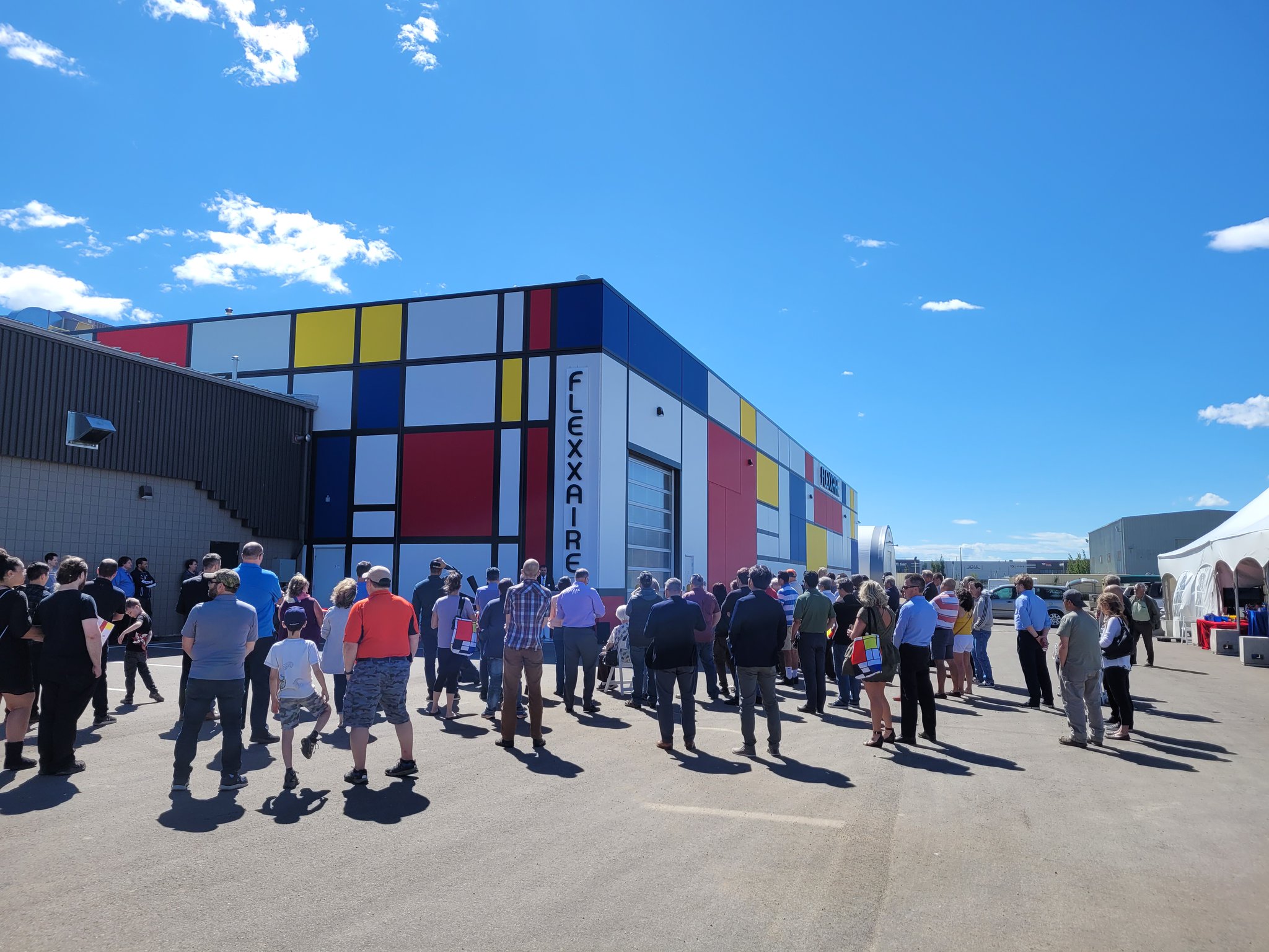 Flexxaire Inc. on Twitter "On Friday we hosted the grand opening of our new addition to our