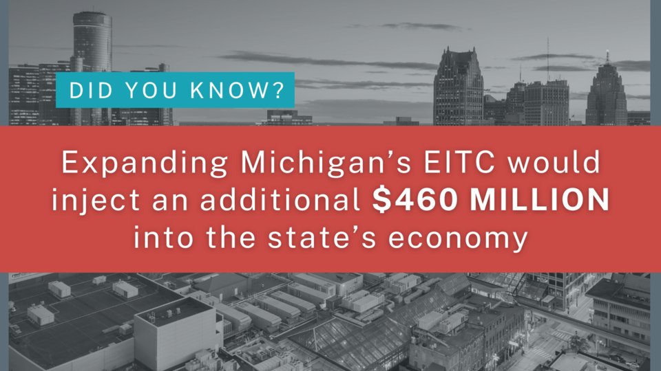 Michigan Works! on Twitter "Research shows increasing Michigan’s EITC
