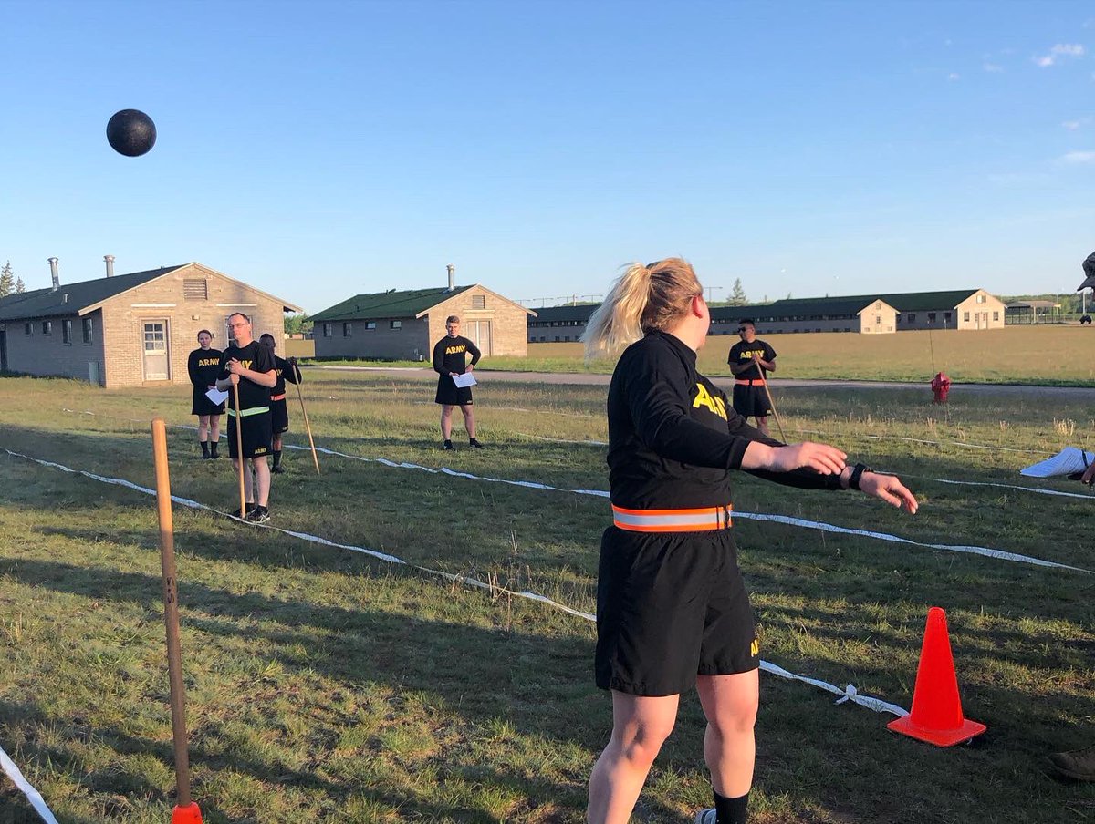 407thB's tweet image. In June, we partnered with a #DrillSergeant unit to facilitate our #ACFT to ensure our Soldiers had an abundance of excellent trainers and NCOs. 

Many thanks for their support. #resultsthroughteamwork with 75+ soldiers conducting another diagnostic ACFT. #civilaffairs