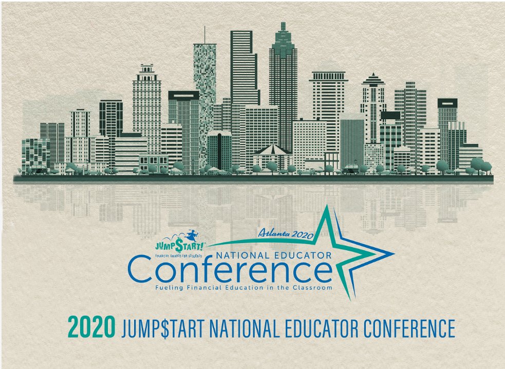 MFEC_MT's tweet image. The MFEC is offering scholarships for Montana Teachers (PreK-12) to attend the Jump$tart National Educator Conference on November 4-6, 2022, in Atlanta, Georgia. Applications are available on our website and are due 6/30/22. 
wp.me/p9OGg1-X1