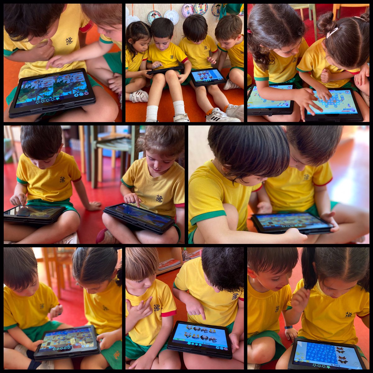 nazaretoporto's tweet photo. #MOMENTUM de #InteligenciaMatemática divertida con las tablet en #4años: buscan diferencias, memory, cuentan… #ProyectoAutodirigido “Con diez cañones por banda…” #AprendemosJuntos https://t.co/AALdQC3v4n