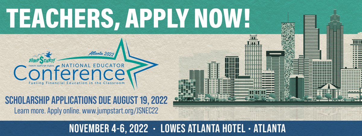 MFEC_MT's tweet image. Jump$tart is offering scholarships to their National Educator Conference. Please see their website for details: jumpstart.org/what-we-do/nec…
