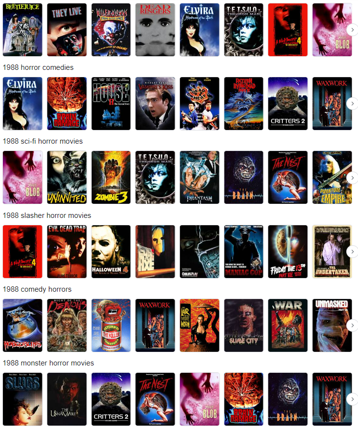 bales1181's tweet image. Ok #FilmTwitter. I got another question for you.

What was your favorite movie from the genre and release-year below:

1988 Horror

#FavoriteGenreFilmThatYear