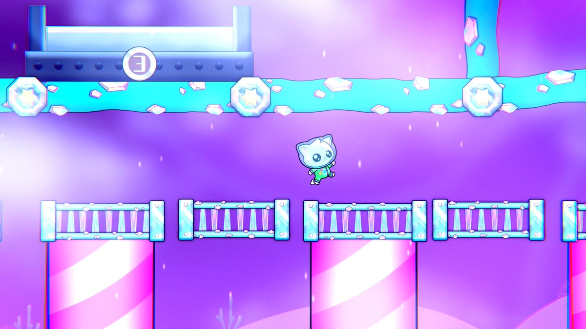 Tiny Cat in a big strange world 🙀💜

Sometimes Flewfie will need your help to get through some out of UFO business, one tiny jump at time 💫
#indiegames #indiegamedev #gamedev