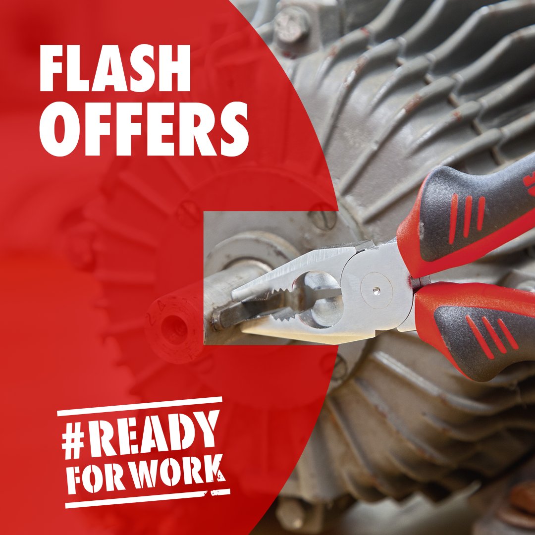 WurthUK's tweet photo. ⚡ The next set of #FlashOffers are here! ⚡
You DO NOT want to miss these savings, log into your account and view your personalised offers now: https://t.co/KKpuDaZjp1 🛒 https://t.co/IKxh1uOBYZ