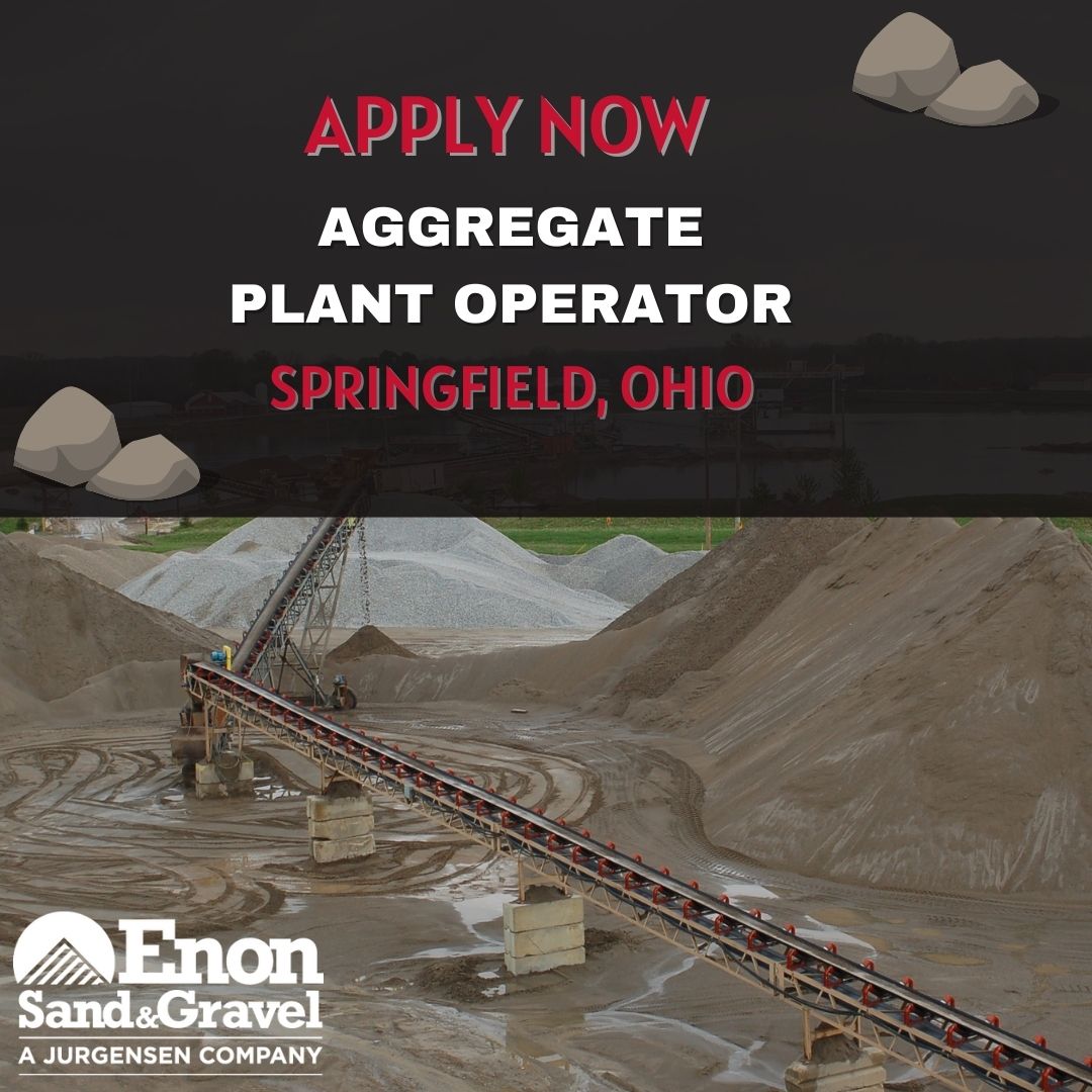 jrjnet's tweet photo. Do you enjoy playing with rocks? Are you looking for a safety focused environment with the opportunity to learn and grow?
Enon Sand and Gravel is hiring an aggregate plant operator!
Apply through the link today! https://t.co/qdQVcjkHCM
#MACCTech #IBuildAmericaOhio https://t.co/I2eZyHJDQJ