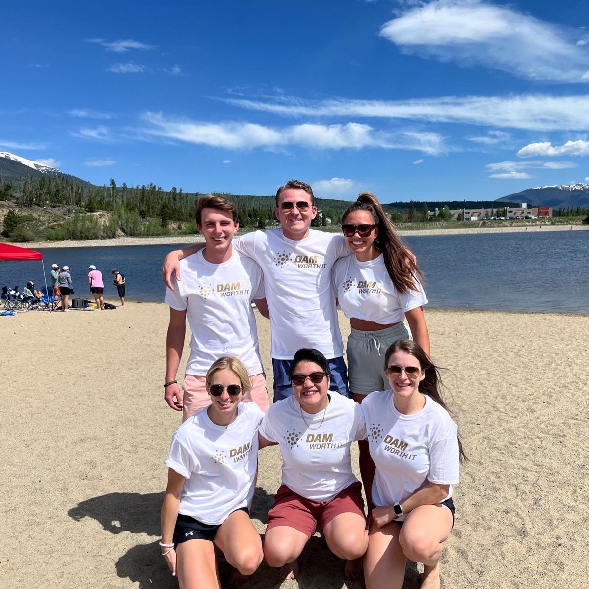 DamWorthIt's tweet photo. We just hosted our first ever @damworthitco team retreat in Keystone, CO 🏔🥳 

An incredibly heart filling experience to be together as a team for the first time and quickly become family 💛

Big things coming 🙌👀 https://t.co/GSX91qnD2E
