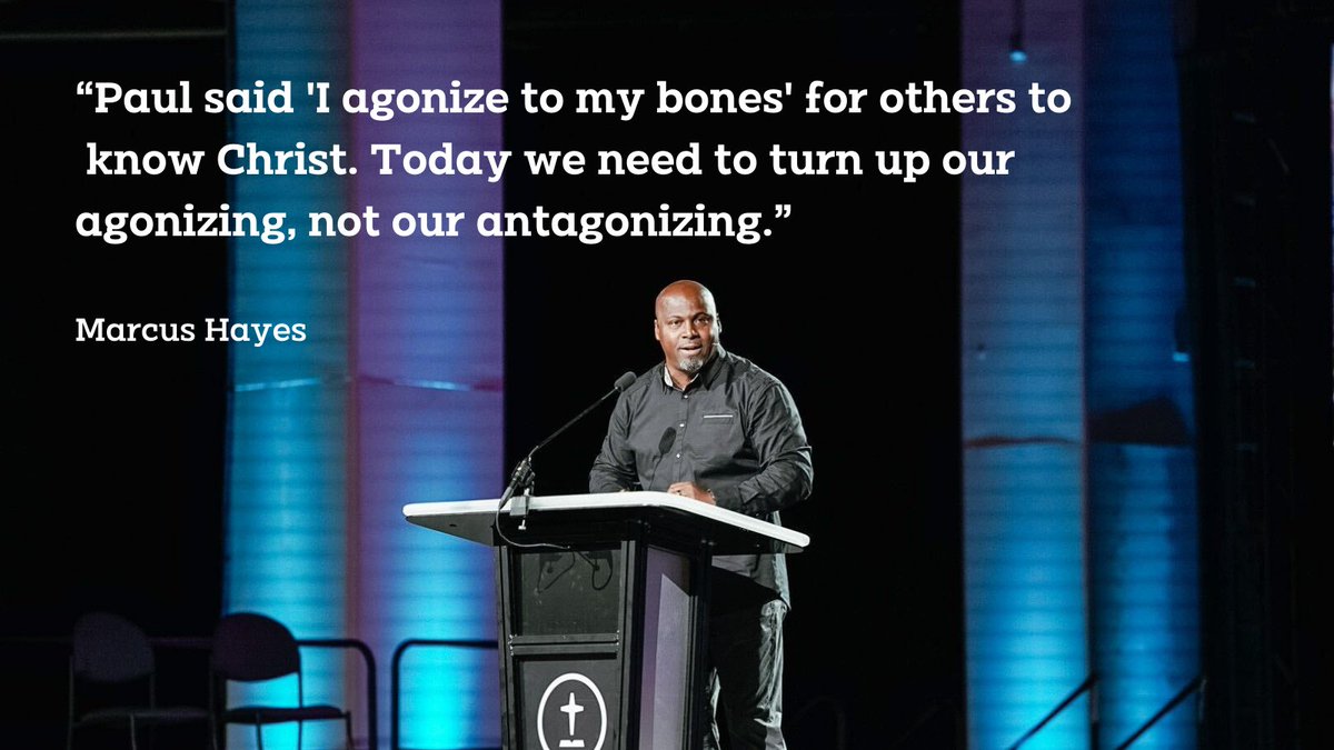TheBaptistPaper's tweet photo. Marcus Hayes preaches at the @SBCPastorsConf 

#SBCPC22 #SPC22 #SBC2022 #SBCAnaheim https://t.co/BKyORMbxAb