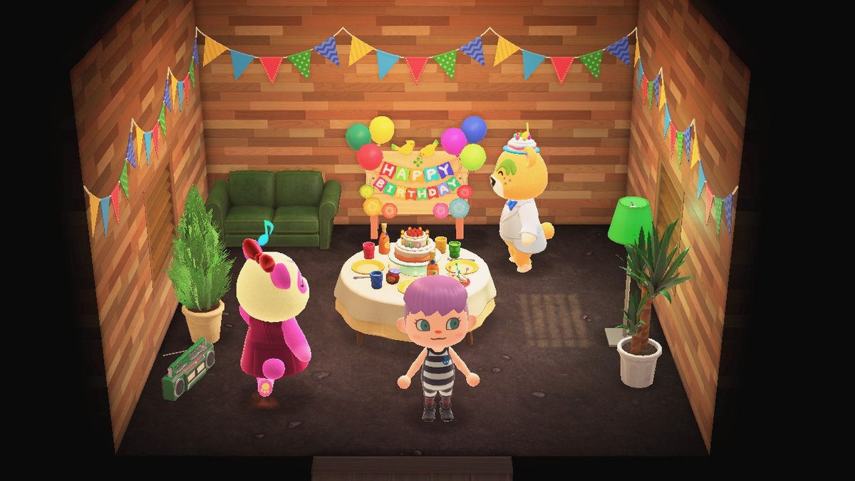 ElderGroveAC's tweet photo. Aww he had a birthday.
#AnimalCrossing #ACNH #NintendoSwitch https://t.co/hWGDXljMRf