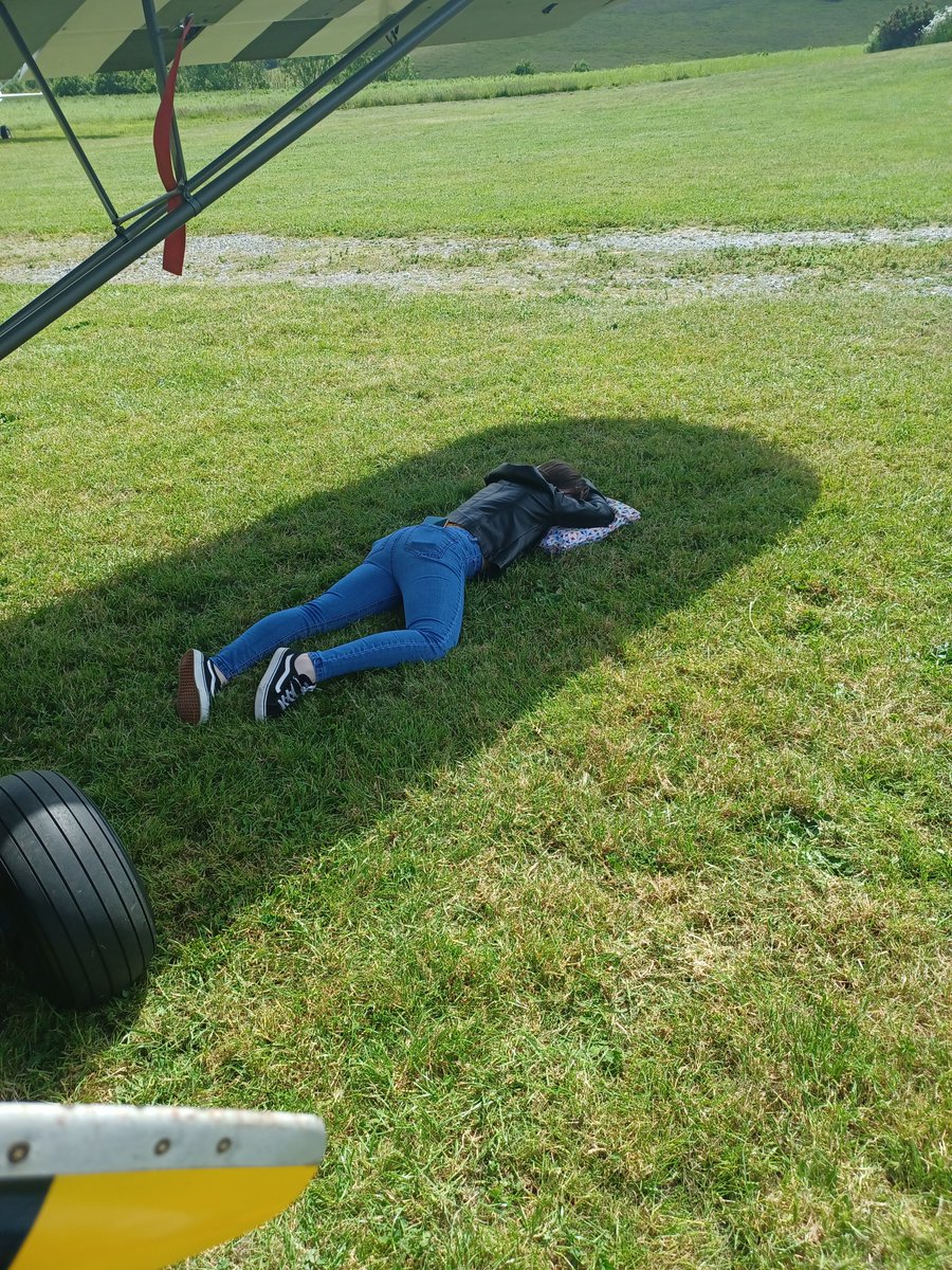Needing cushions isn't all that bad..

#mondaythoughts #warbirdgirl #pilots #usaaf #grass