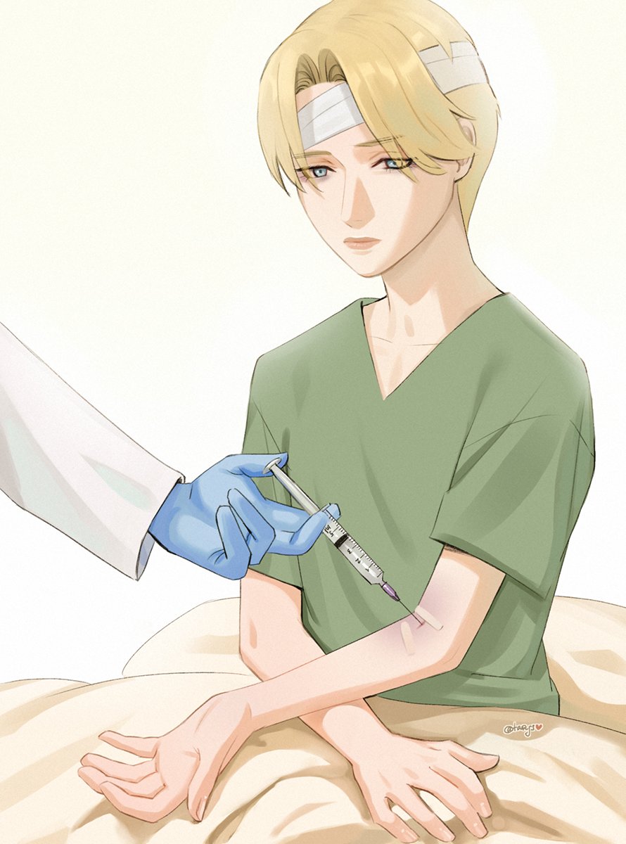 Targso's tweet photo. injection💉
#monsteranime #johanliebert https://t.co/MVtkJI6Bv2