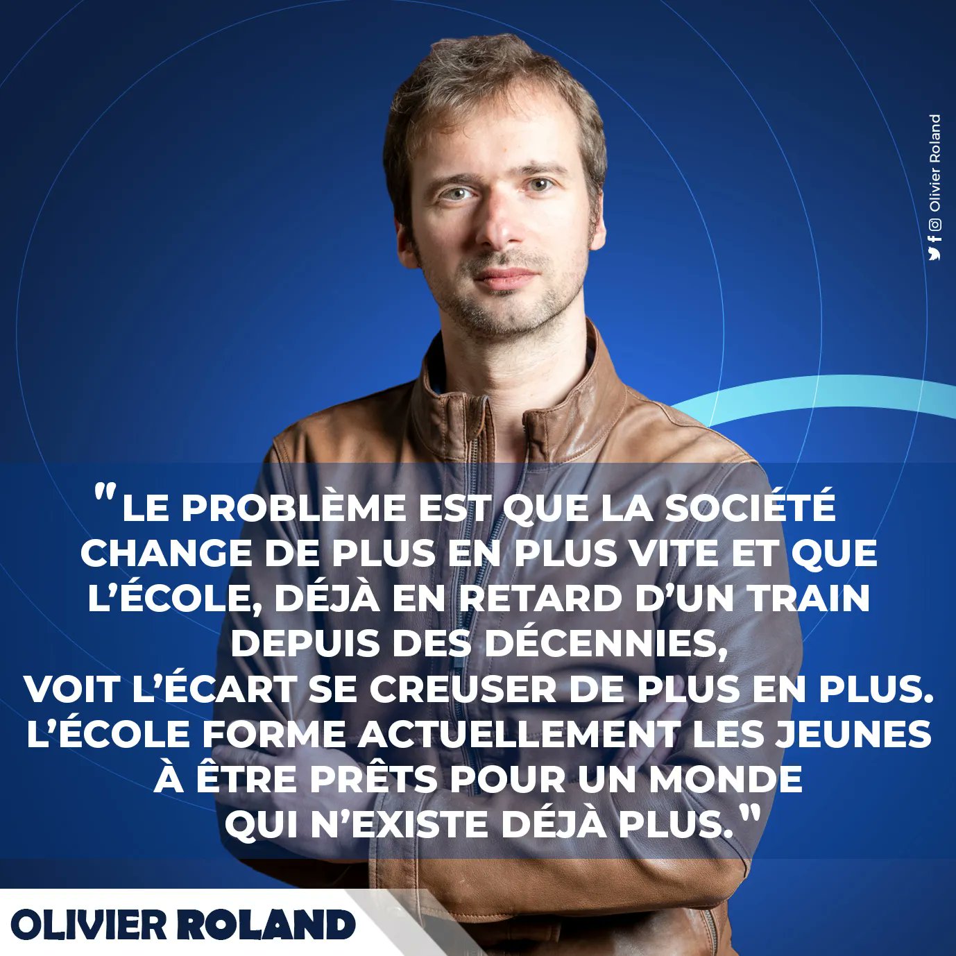 Olivier Roland Extrait De Tout Le Monde N A Pas Eu La Chance De Rater Ses Etudes Es Tu D Accord Avec Ca Partage Ta Reponse Dans Les Commentaires T Co Drksx2wjp8