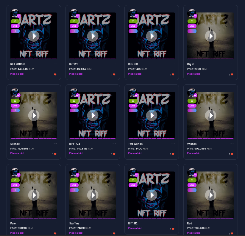 Jaymz_Nekros's tweet photo. A bit of statistics: on #LiteMint in the music category, my #nft #riff's takes ~12.5%
#jartz #nftmusic #stellart https://t.co/dRqk1IcmTg