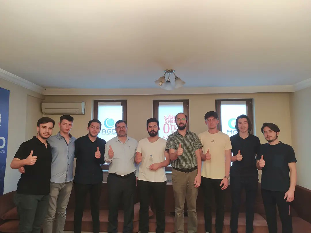 kastamonu_agd's tweet image. Genel Başkan Yardımcımız Metin Yüksel Dinçaslan beyin katılımlarıyla Yusuf Toprak Başkanımıza plaket takdimi yapıldı.
Şube yönetimimizde çeşitli görevlerde bulunduğu sürede &quot;Hayat,iman ve cihaddır&quot;düsturuyla çalışan başkanımız Yusuf Toprak&apos;a hizmetlerinden ötürü teşekkür ederiz.