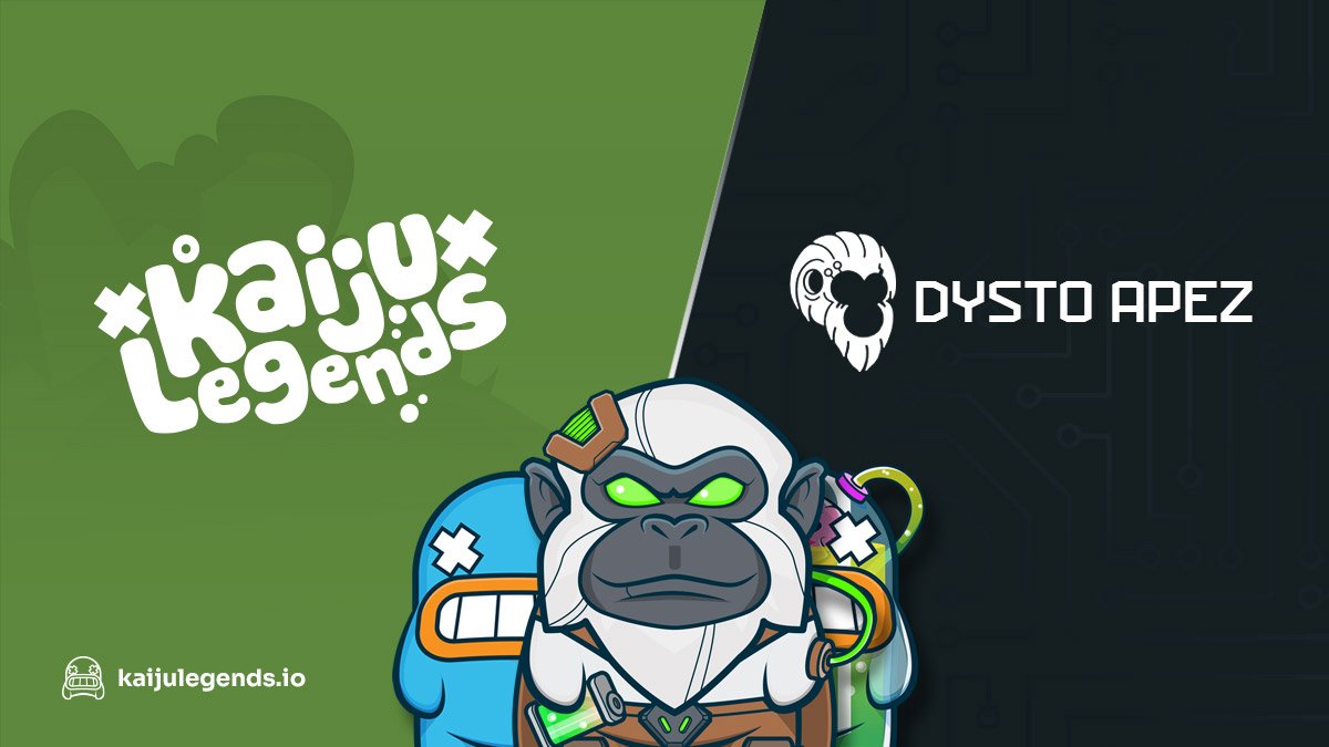 DystoApezBM's tweet photo. KaijuLegends  x Dysto Apez 

5x WL Giveaway
Check out this Dysto Apez 1/1.

To enter:
Follow 
@KaijuLegendsNFT
@Nomad_eth
@DystoApez
@DystoApezBM 

Join https://t.co/h4JFUf8u9B

Like &amp; RT +Tag 3 Friends 

22h https://t.co/6RmoP7wNnD