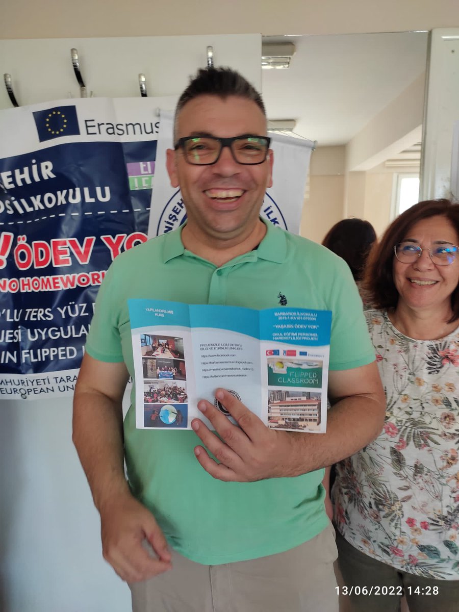 2019-1-TR KA101 072334 nolu Erasmus+ “Yaşasın Ödev Yok”projemizin yaygınlaştırma faaliyetleri kapsamında Barbaros Ortaokulu öğretmenlerine proje konusu ,okulumuzdaki öğretmenlerimizin uygulamaları hakkında  bilgi verildi.
<a href="/ErasmusMersin/">Erasmus+ Mersin</a>
  
<a href="/ulusalajans/">Türkiye Ulusal Ajansı 🇹🇷 Turkish NA</a>
 
<a href="/yusuf_gulgen/">Yusuf GÜLGEN</a>