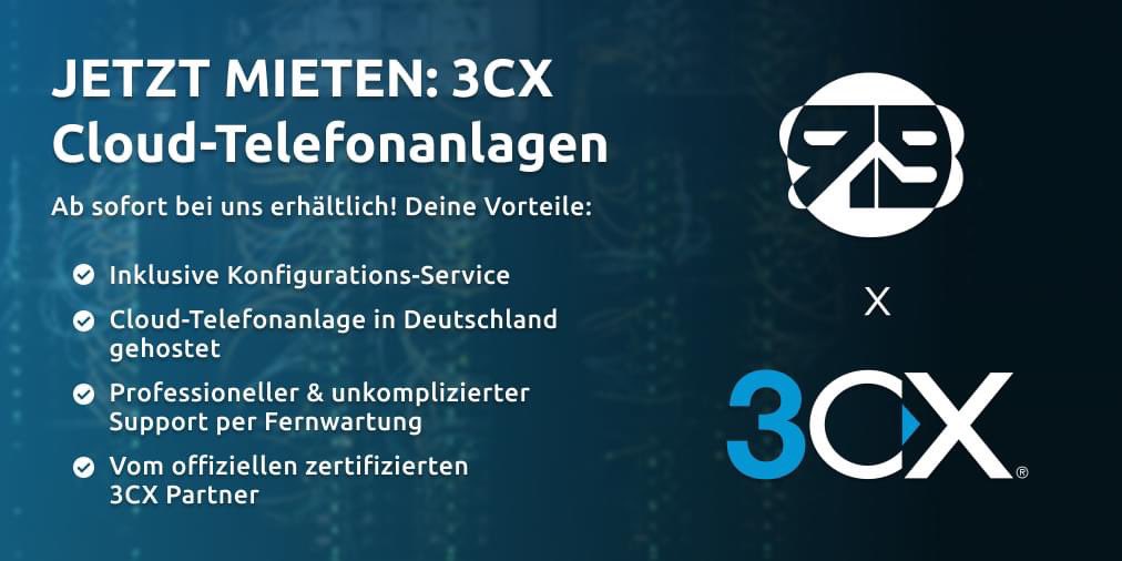Miete jetzt deine 3CX Cloud-Telefonanlage bei ROETH &amp; BECK.

Deine Vorteile:
⭐ Inklusive Konfigurations-Service
⭐ Cloud-Telefonanlage in 🇩🇪 gehostet
⭐ und vieles mehr...  

Bestelle jetzt deine #3CX #Cloud #Telefonanlage 
 🌐 ow5.de/77pDW1