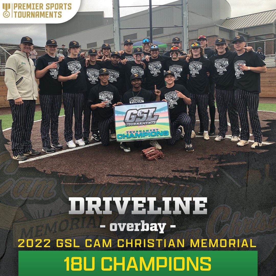 Congrats to the GSL Cam Christian Memorial 18U Division Champions:

🥇 Driveline Overbay 🏆

🥈 Reality Sports

#champions #gsltournaments #biggerthanbaseball #camchristianmemorial #camchristian