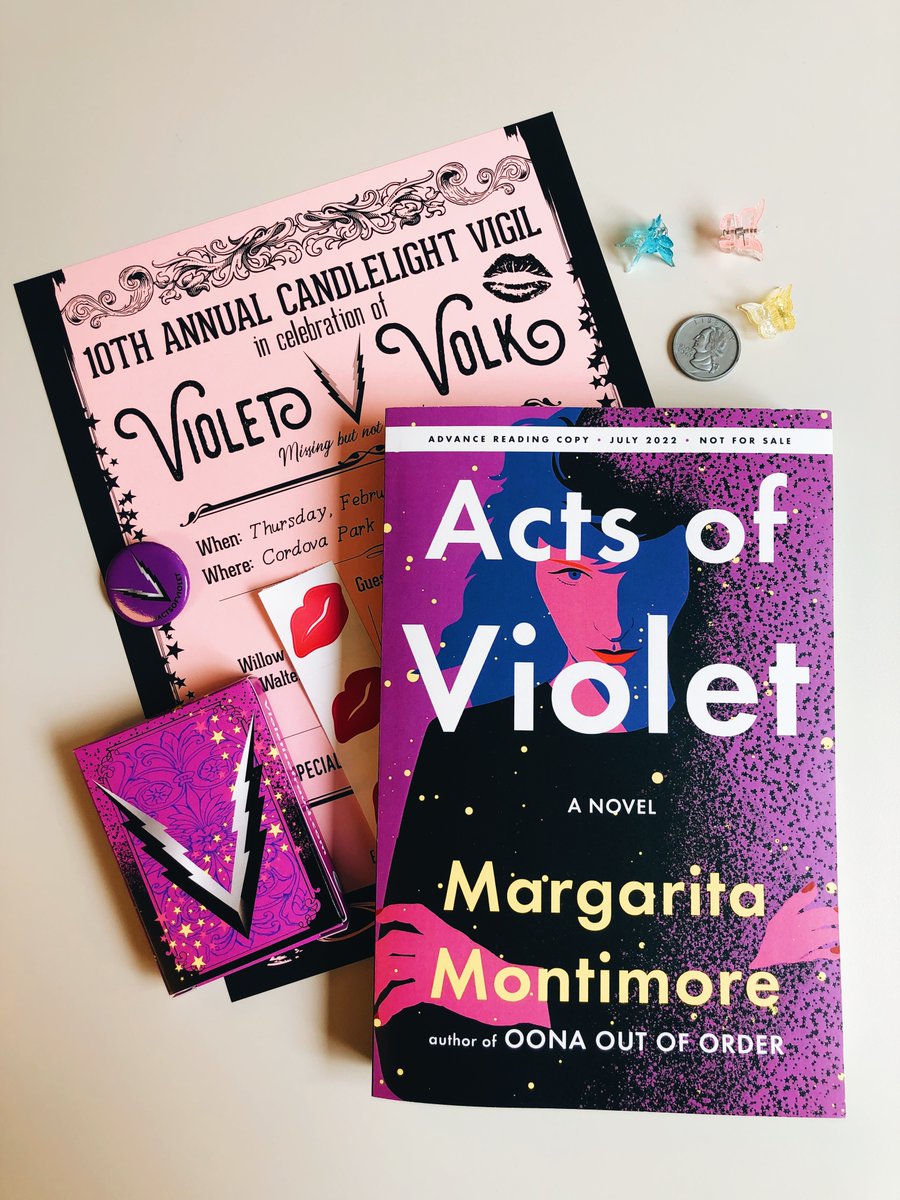 Sweepstakes alert! 🎉 If you loved Oona Out of Order by <a href="/damiella/">Damilola Kayode</a> don't miss Acts of Violet, coming July 5. It's a magical, fun, and exciting novel about a magician who performs her greatest trick ever: vanishing forever. Enter for a chance to win an ARC!
read.macmillan.com/fib/actsofviol…