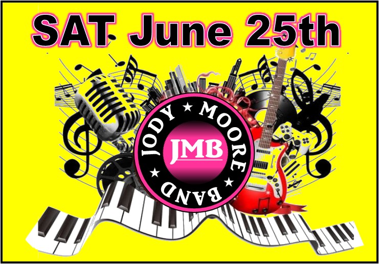 BayViewCG's tweet image. JODY MOORE BAND SATURDAY, JUNE 25, 2022 AT 7-10 PM. If you want to get your heart pumping and feet moving, this is the band for you! With an endless list of music from Benatar to Journey,  Blondie and Joan Jett, with some classic rock mixed in.