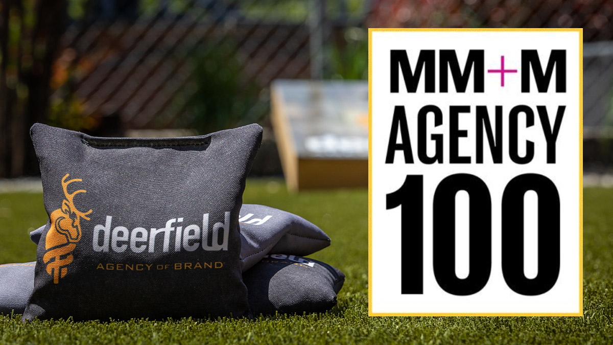 We are proud to announce our inclusion on <a href="/MMMnews/">MM+M</a>'s #Agency100 list for 2022. Recognizing the crazy talented company we share, we are excited to have increased our standing with this year's placement. Read our story by visiting bit.ly/Deerfield-Agen….