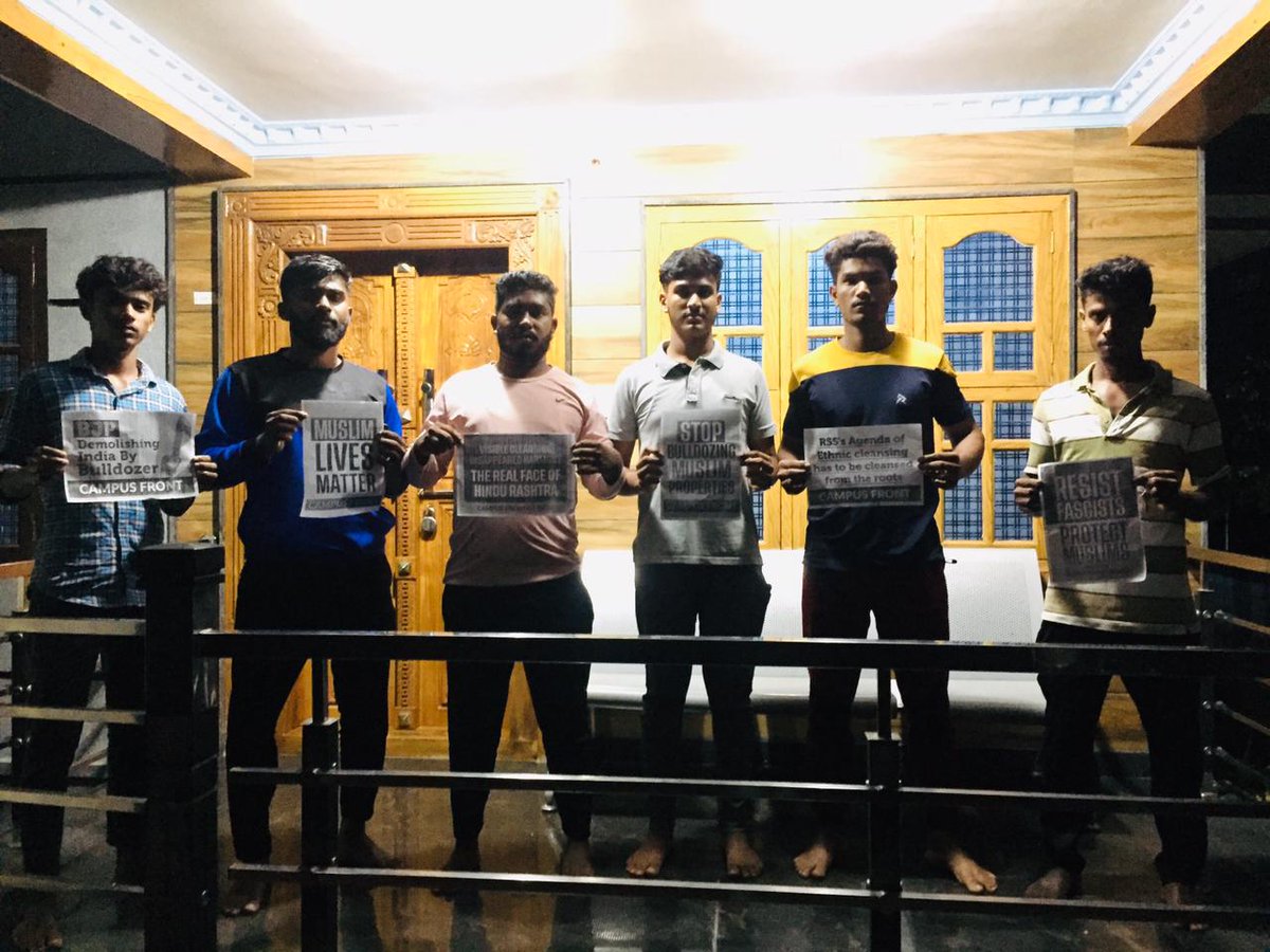 CampusFrontKar's tweet photo. 6/6
#ResistStateOppression #StopBulldozerPolitics https://t.co/TWcwxIGhfD