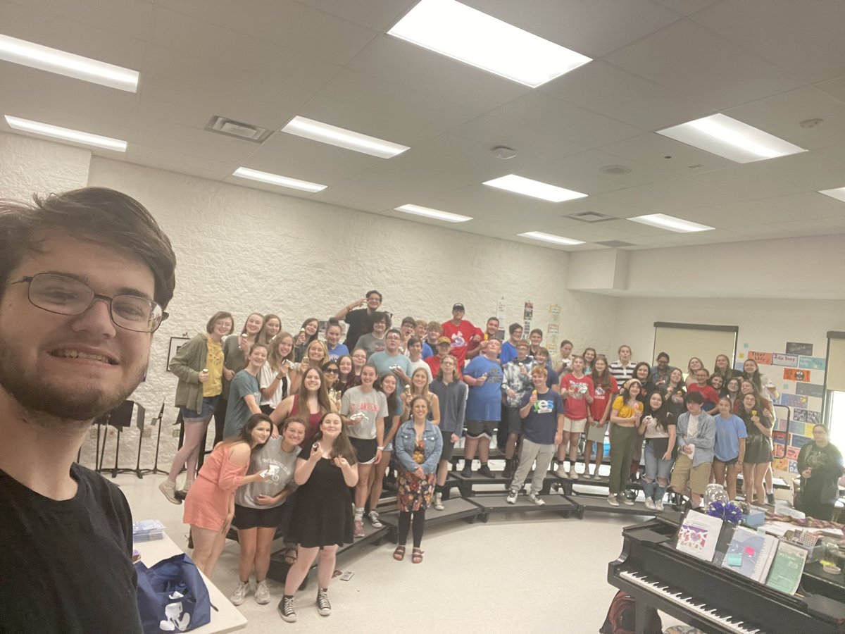 Last day of concert chorus today! Singing some fun songs, bring a friend to chorus day and ice cream! Congrats OA music students of 2022! #MusicEducation #chorus <a href="/OAUpdate/">OA Schools</a> <a href="/OaBoosters/">OA Music Boosters</a>