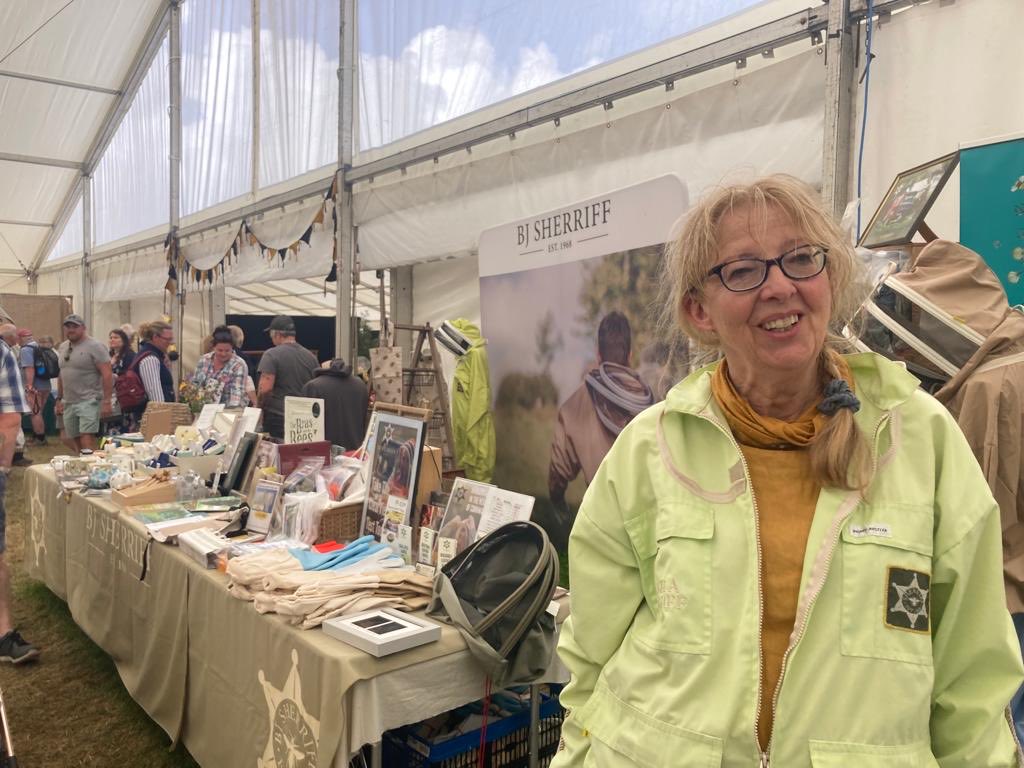 B_J_Sherriff's tweet photo. All the fun of the fair at the recent Royal Cornwall show 🐝 A wonderful turn out of beekeepers and entries 🍯🐝 ⁦@B_J_Sherriff⁩  #bees #beekeeping #honey #apiarist #beesuits  ⁦@RoyalCornwall⁩ https://t.co/VIqaVEmLoA