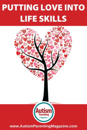 Autismposts's tweet image. Putting Love into Life Skills buff.ly/3Mf9fYY #Autism