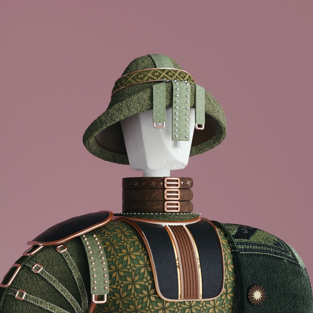 We've spent countless hours designing and curating the traits in #Odyssey down to the last detail.

Just take a look at this Artist and the detail in the floral weave torso! What other ones can you notice? 🌺 let us know your answer down in the comment.