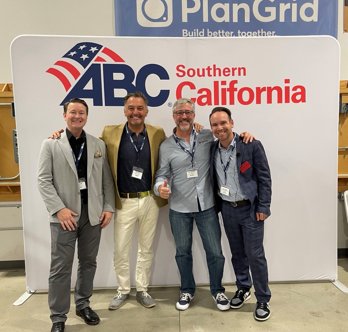 ABCSOCAL1's tweet photo. It's a wrap on ABC SoCal's inaugural Construction Tech Conference! Thank you to our sponsors, speakers, exhibitors, attendees, @ABCNational, and Matt Abeles for helping us make this event happen.
#ABCSoCal #ABCMeritShopProud #ABCSoCalTechCon https://t.co/rwzMBIRBEG