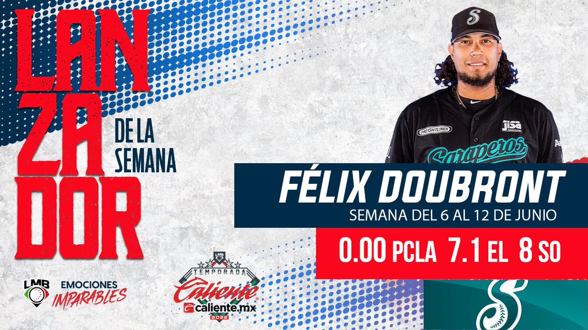 LMBBanorte's tweet photo. Félix Doubront de @OficialSarapero llegó a su cuarto triunfo del año. Tuvo 7.1 EL sin carreras admitidas que le permitió mejorar su efectividad 😎🔝🔥 https://t.co/ju9WadztJJ