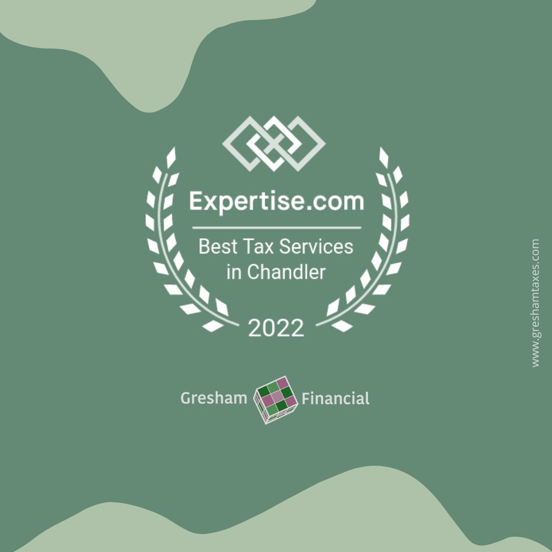 Gresham Financial has been identified as one of the Best Tax Services in Chandler, Arizona and will be published on Expertise.com. Join us in celebrating our award!

#taxservices #phoenix #finance #Expertise