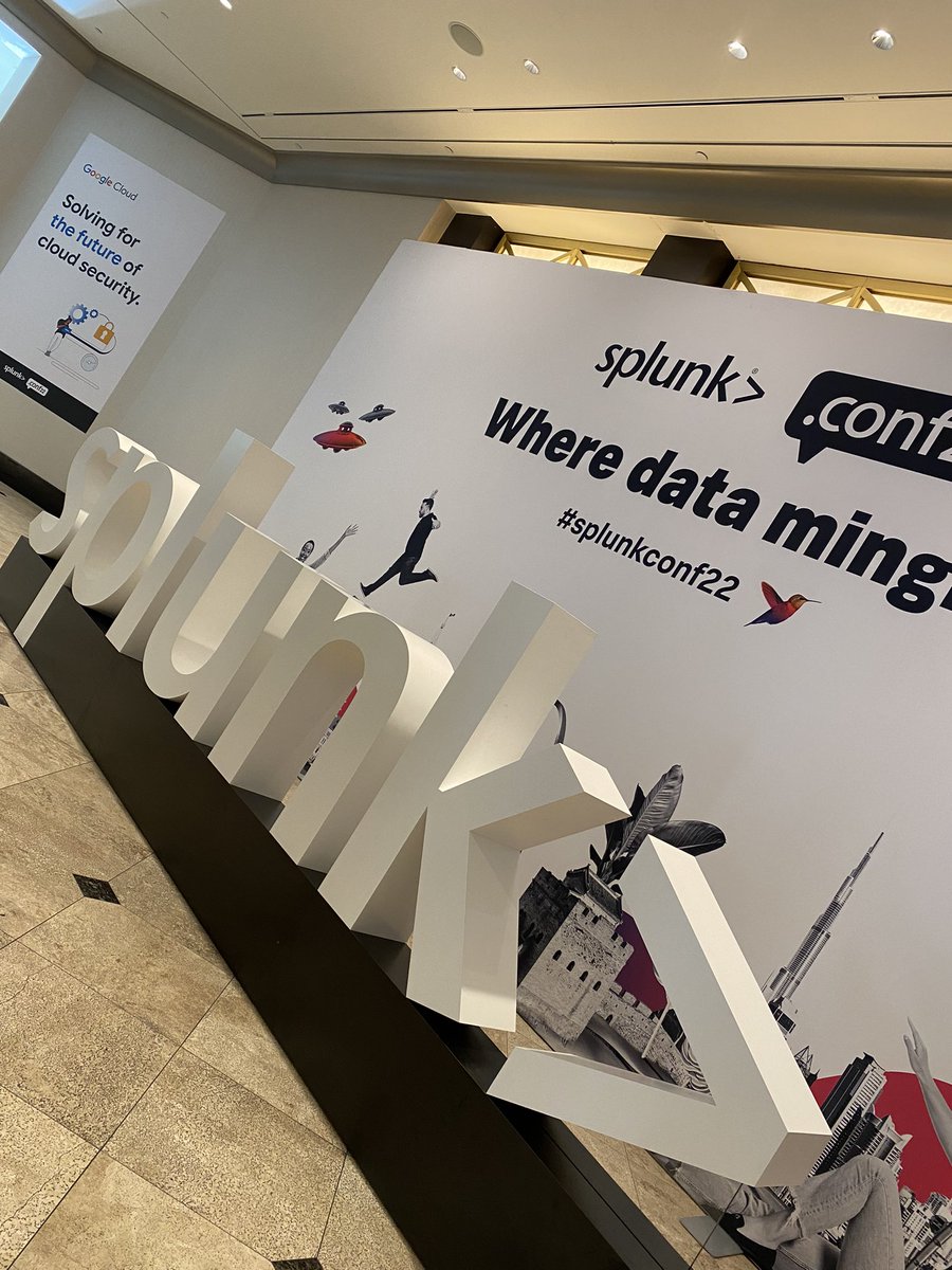 TheAnaRuiz's tweet image. Made it to Vegas for #splunkconf22. Excited for a week of learning and meeting people #TurnDataIntoDoing