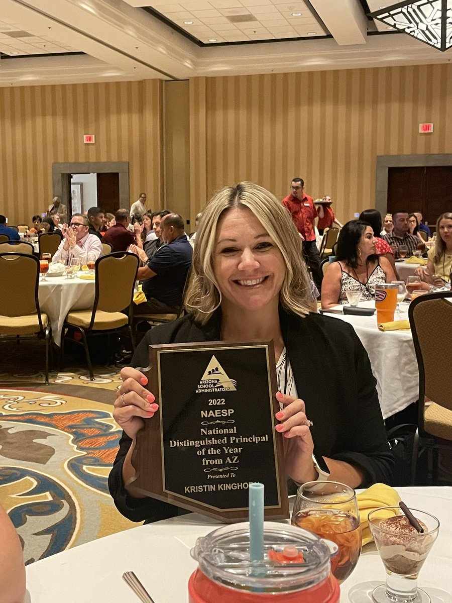 Congratulations, <a href="/KristinKinghorn/">kristin kinghorn</a>!!! So happy be here to watch you receive the NAESP National Distinguished Principal of the Year award! There is no one more deserving ❤️