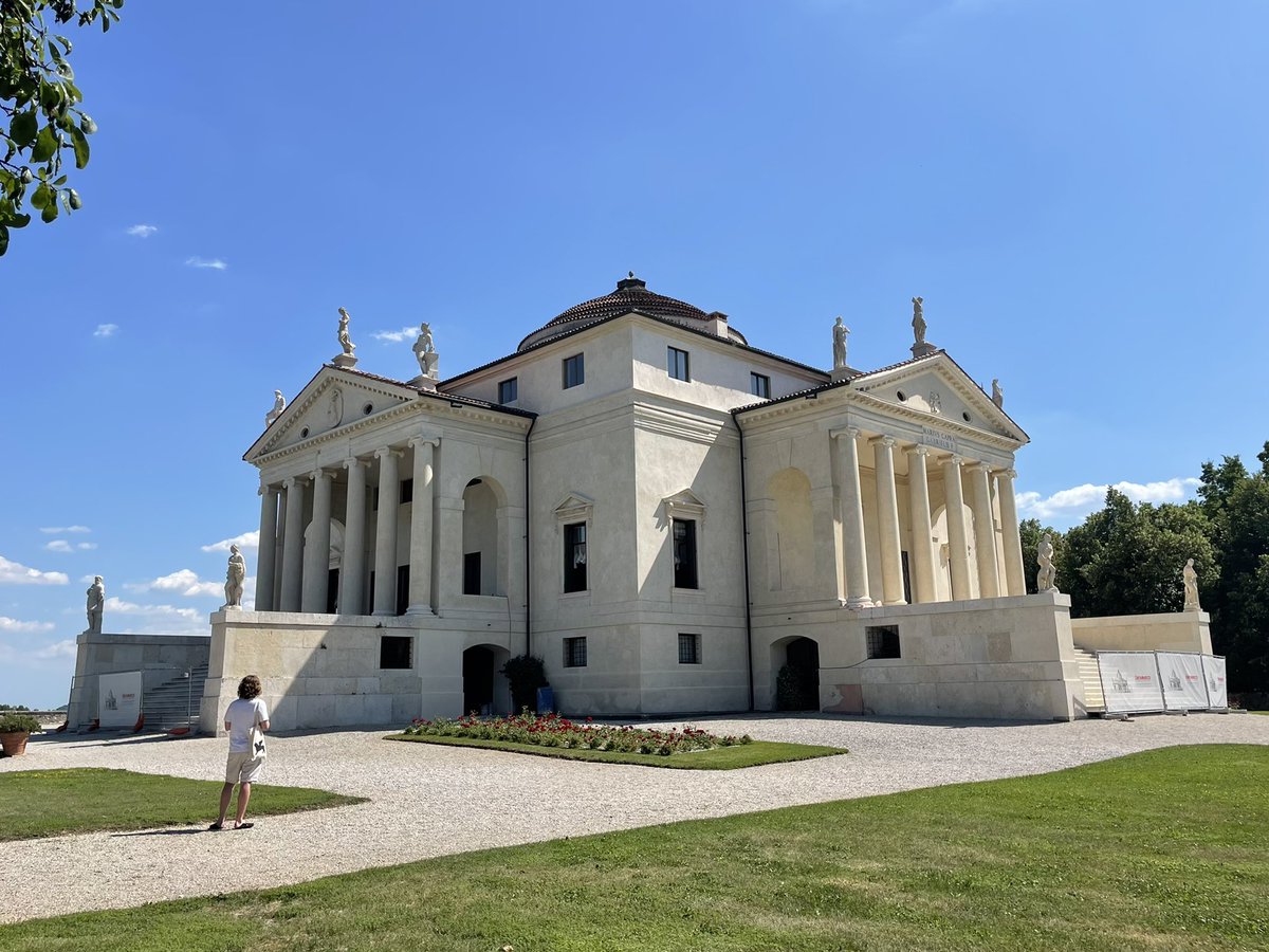 Recorriendo las villas de Andrea #Palladio en el Véneto.