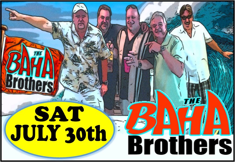 BayViewCG's tweet image. The BaHa Brothers - Saturday, July 30th 7-10PM at Tate’s Place Pavilion
Batten down the Hatches! The BaHa Brothers are coming to town with a night of good music, humor and fun. Playing all your favorites from classic hits of the 50's right up to current radio and video favorites.