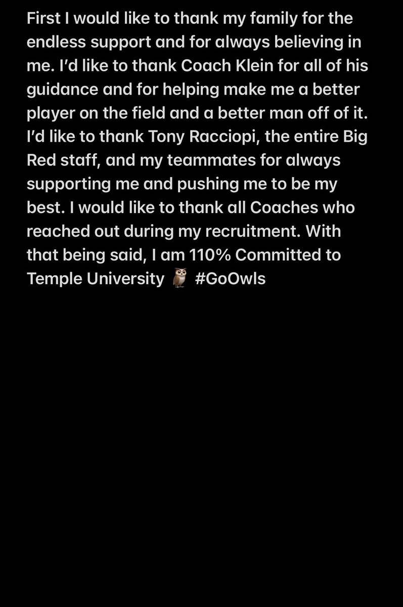 Tyler Douglas (@tyler8douglas) on Twitter photo COMMITTED🦉 @StanDraytonTU <a href="/CoachLangsdorf/">Danny Langsdorf</a> <a href="/BeauWalker8/">Beau Walker</a> <a href="/pgreat81/">COACH P GREAT</a> @Maddi_TempleFB @ZGoldTU <a href="/Temple_FB/">Temple Football</a> <a href="/OT_Football/">Big Red Football</a> <a href="/Tonyrazz03/">Tony Racioppi</a> <a href="/RREAD16/">Coach R.J. Read</a> #GoOwls COMMITTED🦉 @StanDraytonTU <a href="/CoachLangsdorf/">Danny Langsdorf</a> <a href="/BeauWalker8/">Beau Walker</a> <a href="/pgreat81/">COACH P GREAT</a> @Maddi_TempleFB @ZGoldTU <a href="/Temple_FB/">Temple Football</a> <a href="/OT_Football/">Big Red Football</a> <a href="/Tonyrazz03/">Tony Racioppi</a> <a href="/RREAD16/">Coach R.J. Read</a> #GoOwls