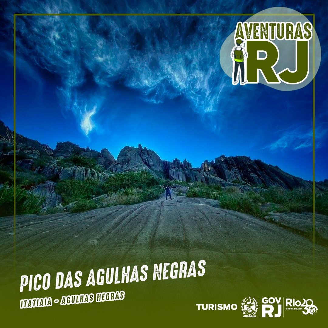 TurismoRJ's tweet photo. Se você é aventureiro, o Pico Das Agulhas Negras é perfeito para a prática de esportes radicais como o alpinismo, o trekking e o rapel.
E você, que tipo de turismo de aventura gosta mais? Deixe nos comentários!
#AventurasRJ #turismorj #seturj #AgulhasNegras https://t.co/unuE59Z1PJ