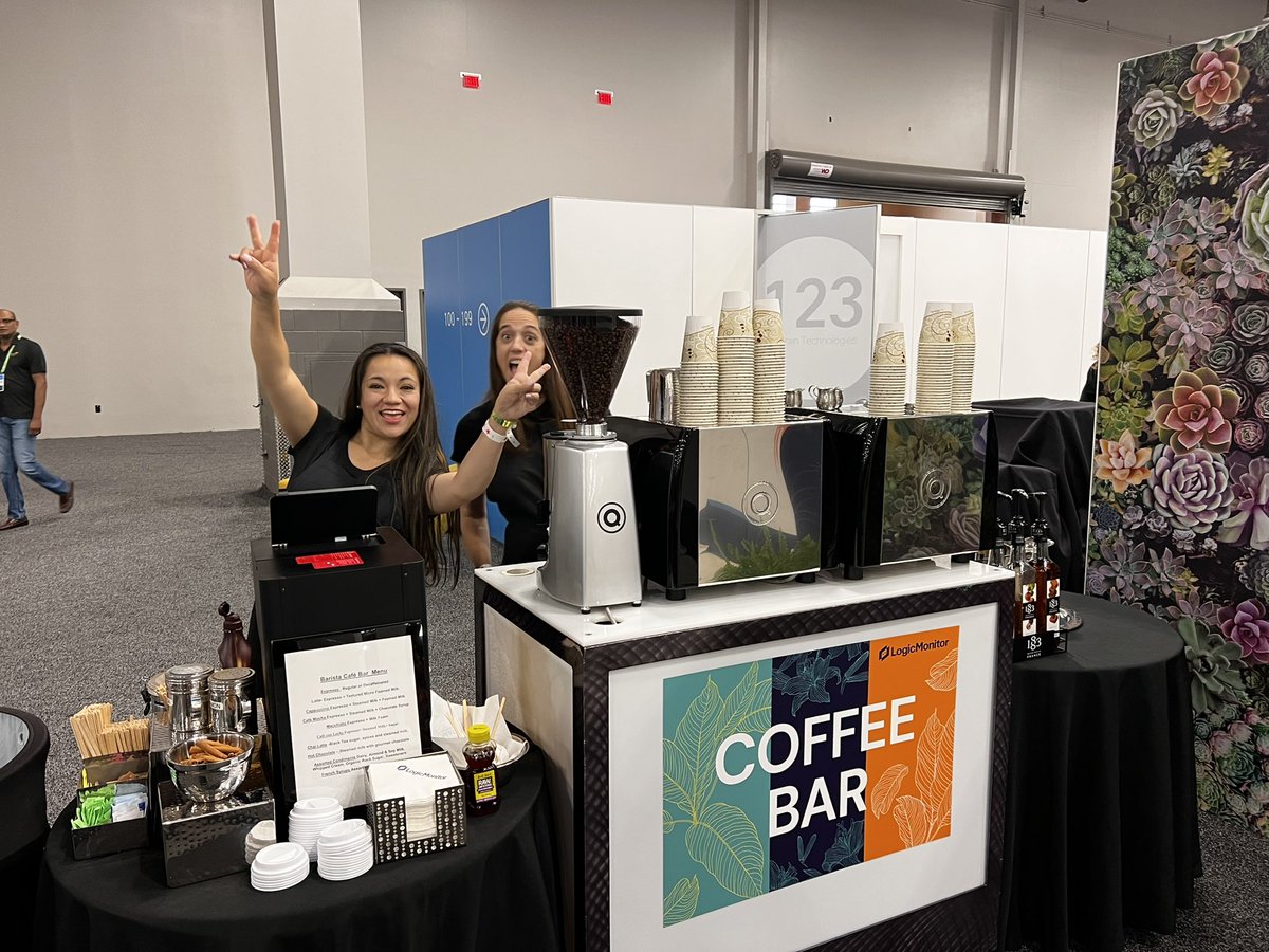 AppInt4All's tweet image. Have you had your gourmet coffee with @LogicMonitor #coffeeart? #CISCOLive2022 #CiscoLive