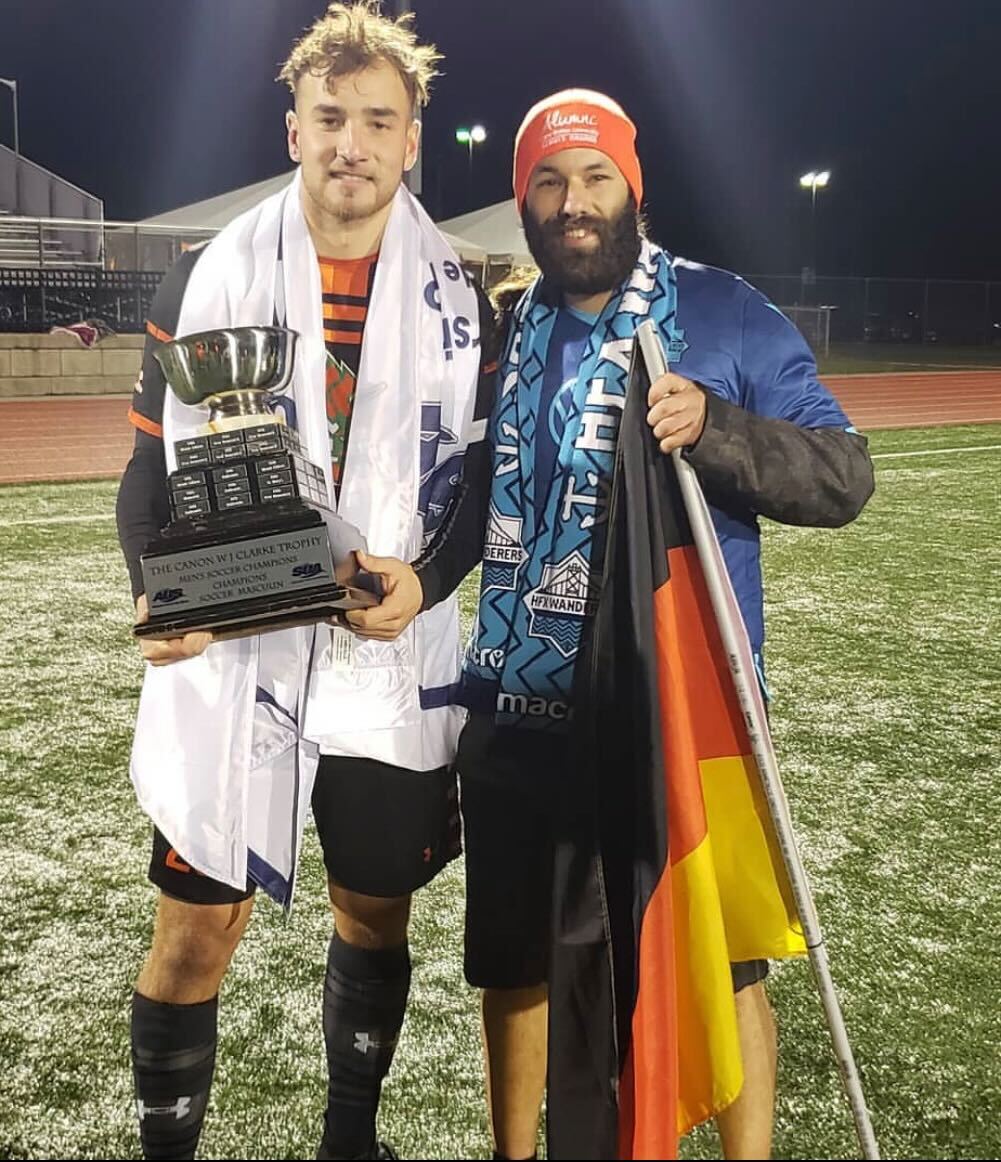 HFXWanderersFC's tweet photo. The Halifax Wanderers Football Club would like to extend our condolences to the family of Robin Beaulieu. 

Robin was an unwavering supporter of the Wanderers since day one and introduced many new fans to the club. 

#TogetherFromAways #COYW https://t.co/YhbxAV6KxQ