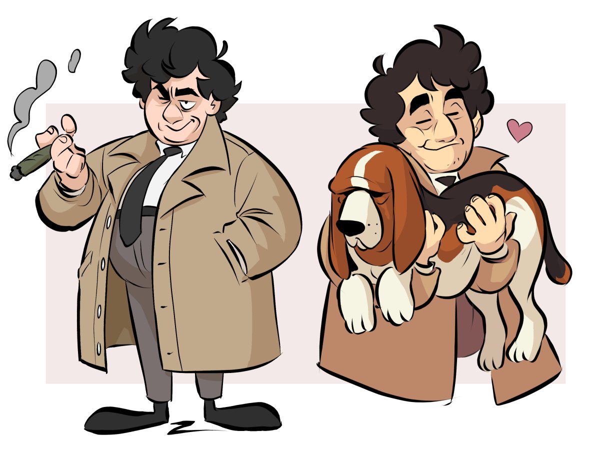 「columbo 」|Joe Chouinardのイラスト