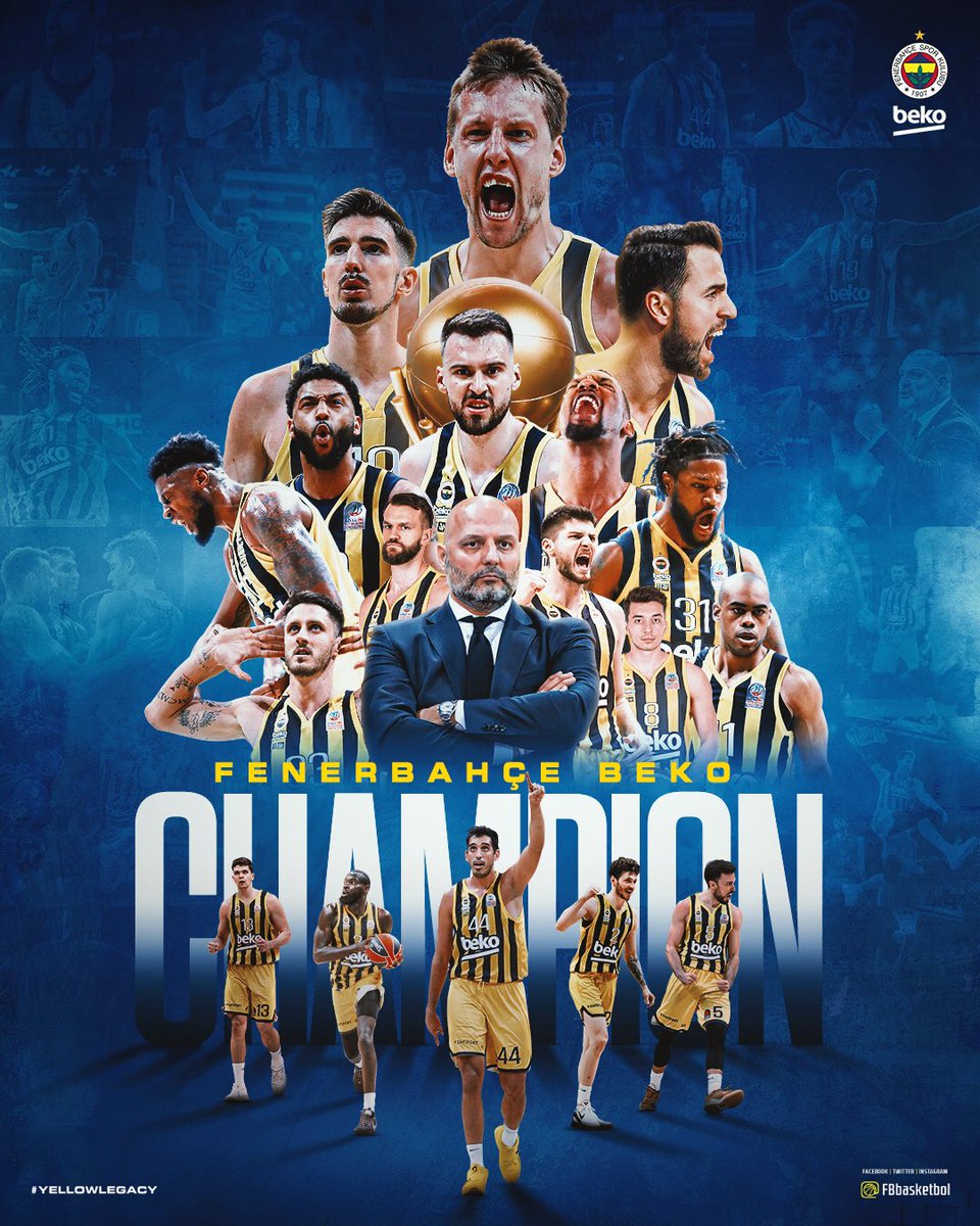 Cointrolalt's tweet photo. Şampiyon #FenerbahceBeko https://t.co/3sFeLKN56P