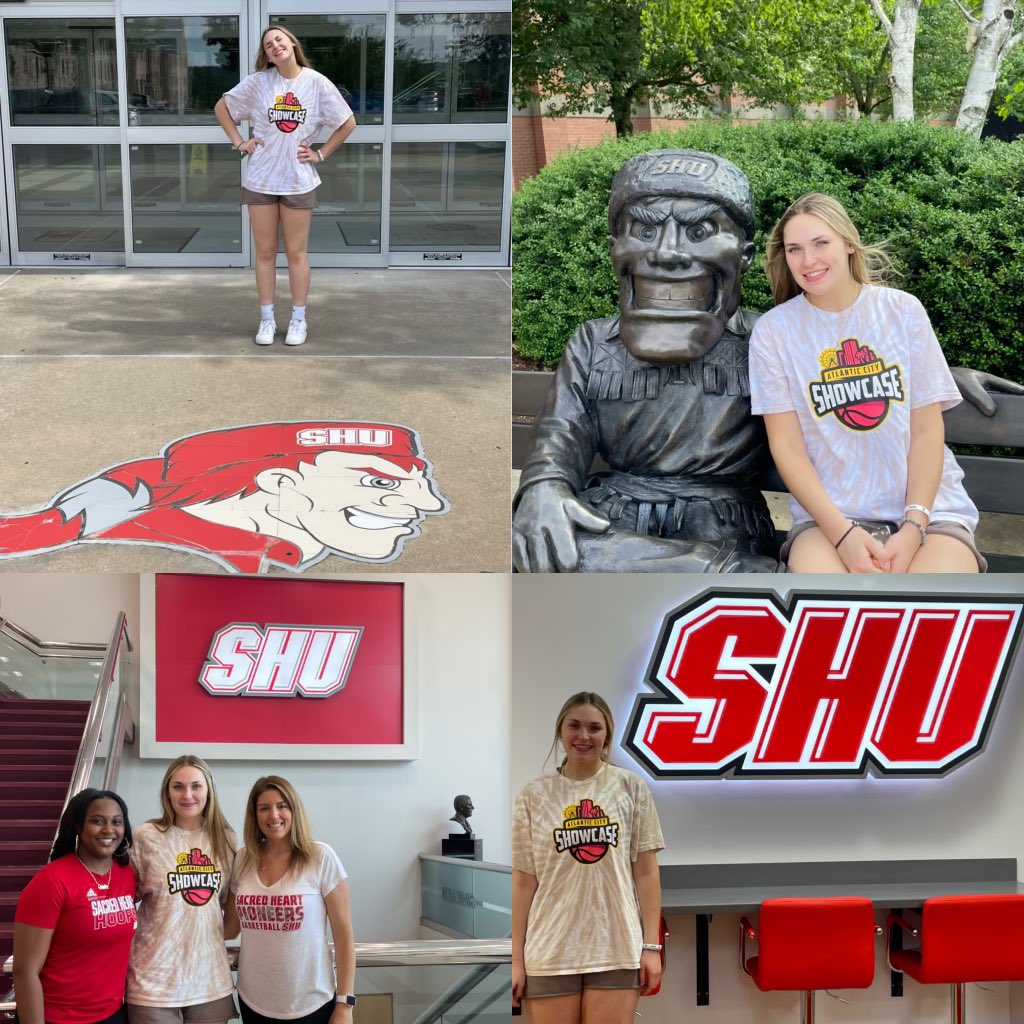 lexrosenfeld11's tweet photo. So grateful to have received an offer from @SacredHeartWBB. 
Thank you so much @jmnetter33, @__Candice_ and the rest of their amazing staff for believing in me! 
Go Pioneers!! ❤️🤍

@NewJerseySparks @DjPauldo @Coachkgnjsparks @mcgirlshoops https://t.co/kcgkATJg47