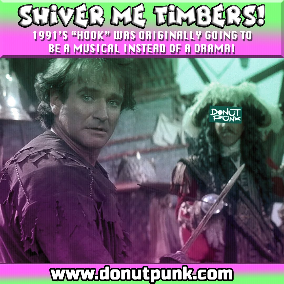 Bangarang! 🪝🍩 #hook #donutpunk #robinwilliams