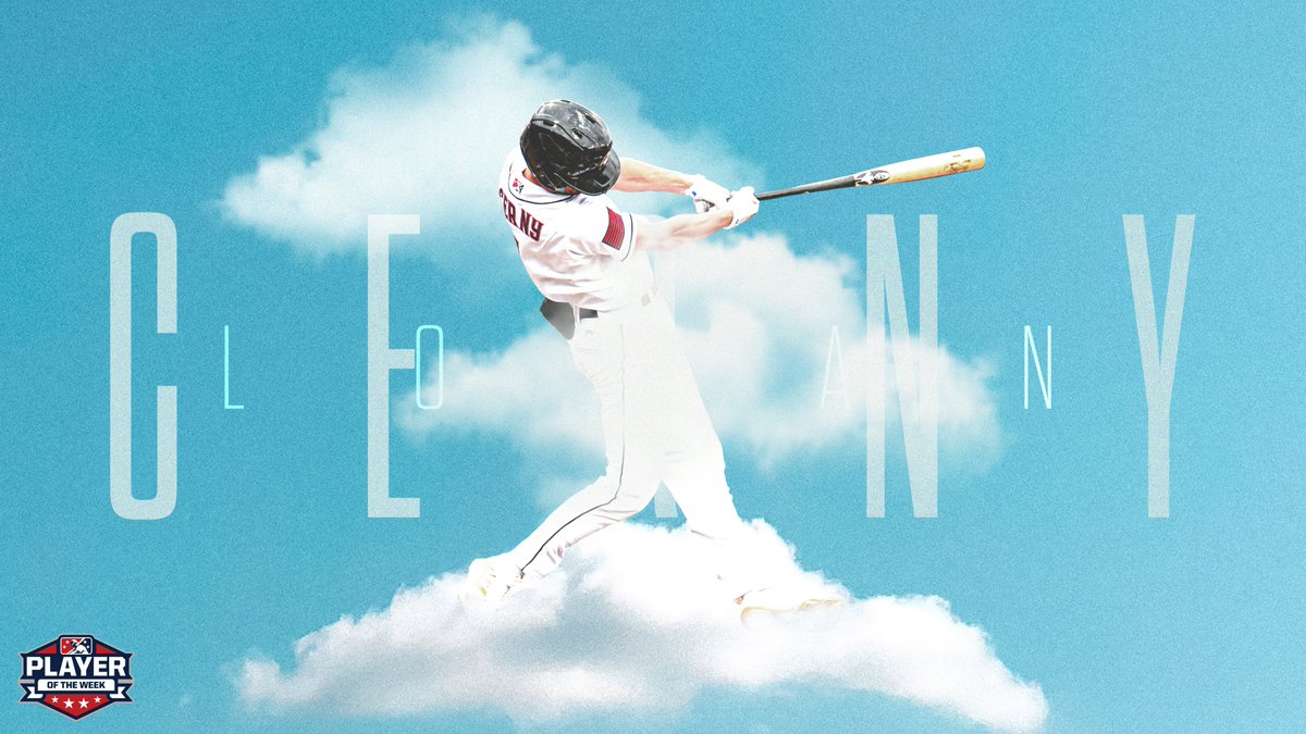 Logan Cerny (<a href="/logancerny_/">Logan</a> ) has been named the Carolina League Player Of The Week! The Peckers' OF was putting baseballs in the clouds ☁️ all week long! 

⚾️ 10-for-21, 3 HR, 2 2B, 13 RBI, 7 R
⚾️  5-RBI game
⚾️  Go-ahead grand slam

FULL ANNOUNCEMENT🗒️: atmilb.com/3xsFSfO