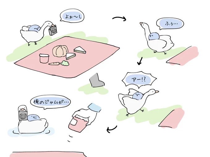 ピクニック作り 