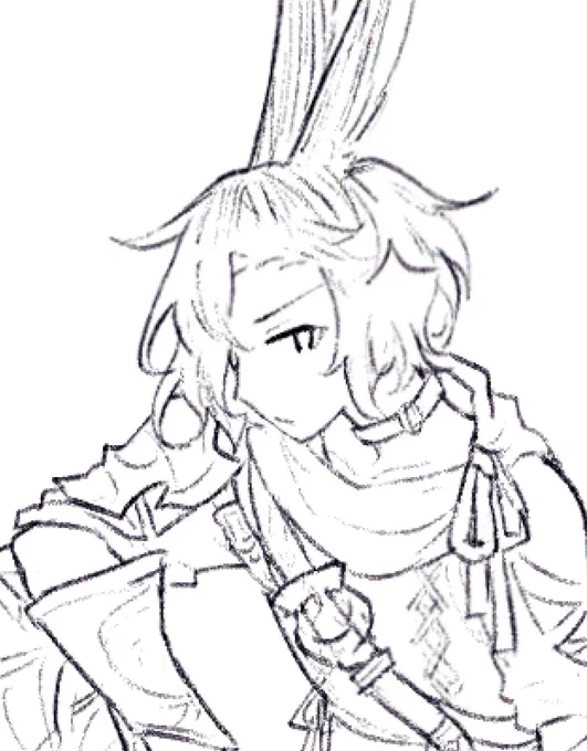 here's my bunny boy you will look at him 
